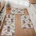 thumbnail image 1 of Floral Kitchen Rugs Sets of 3, Non Slip Kitchen Rugs and Mats Washable Farmhouse Kitchen Rugs Floral Kitchen Floor Mat Carpet Runner Rugs for Hallway Laundry Room, 1 of 12