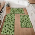 thumbnail image 1 of Floral Kitchen Rugs Sets of 3, Non Slip Kitchen Rugs and Mats Washable Farmhouse Kitchen Rugs Floral Kitchen Floor Mat Carpet Runner Rugs for Hallway Laundry Room, 1 of 12