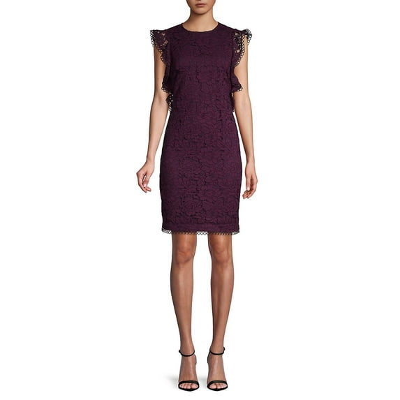Floral Lace Bodycon Dress