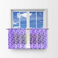 thumbnail image 1 of Floral Lace Café Tier Curtains Window Treatment Kitchen Home Décor, 1 of 3