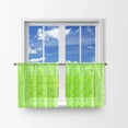 thumbnail image 1 of Floral Lace Café Tier Curtains Window Treatment Kitchen Home Décor, 1 of 1