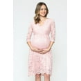thumbnail image 1 of Floral Lace Surplice Maternity Dress, 1 of 3