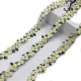 thumbnail image 1 of Floral Lace Trim 5 Yards Embroidery Venise Rose Flower Applique Sewing DIY Ribbon Craft for Dress Wedding Party Decoration (Yellow), 1 of 5