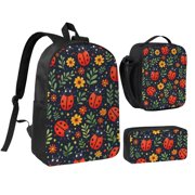Ladybug Plush Backpack