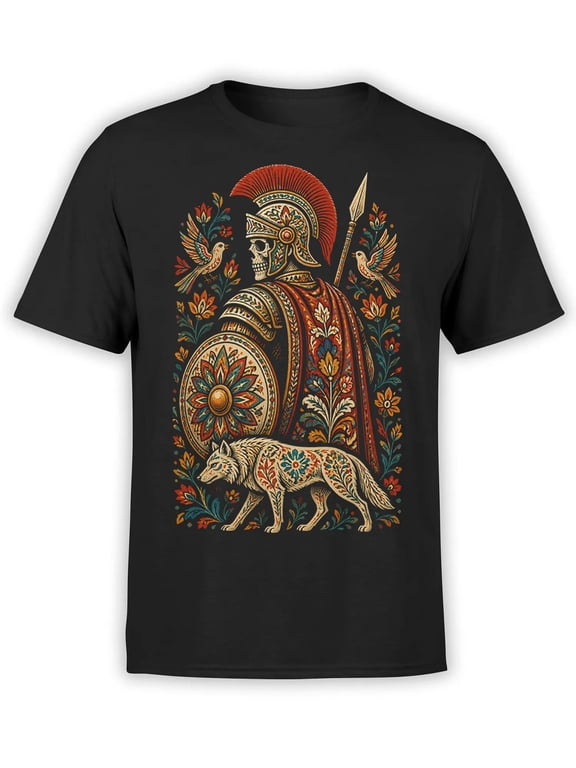 Floral Legion Wolf T-Shirt | Unisex