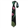 thumbnail image 1 of Floral & Leopard Men's Tie - Unique Pattern Formal Wedding & Business Necktie, 1 of 3