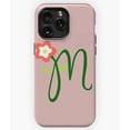 thumbnail image 1 of Floral Letter M Botanical Monogram Initial Flower - Gift Idea Phone M97 A4127&nbsp;Phone Case for iPhone 11 to 17 Pro Max, 1 of 2