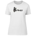 thumbnail image 1 of Floral Lettering Flower Tee Men's -Image by Shutterstock, 1 of 2