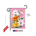 thumbnail image 1 of Floral Lilies 2-Sided Impression Garden Flag - 13 x 18.5 in., 1 of 1