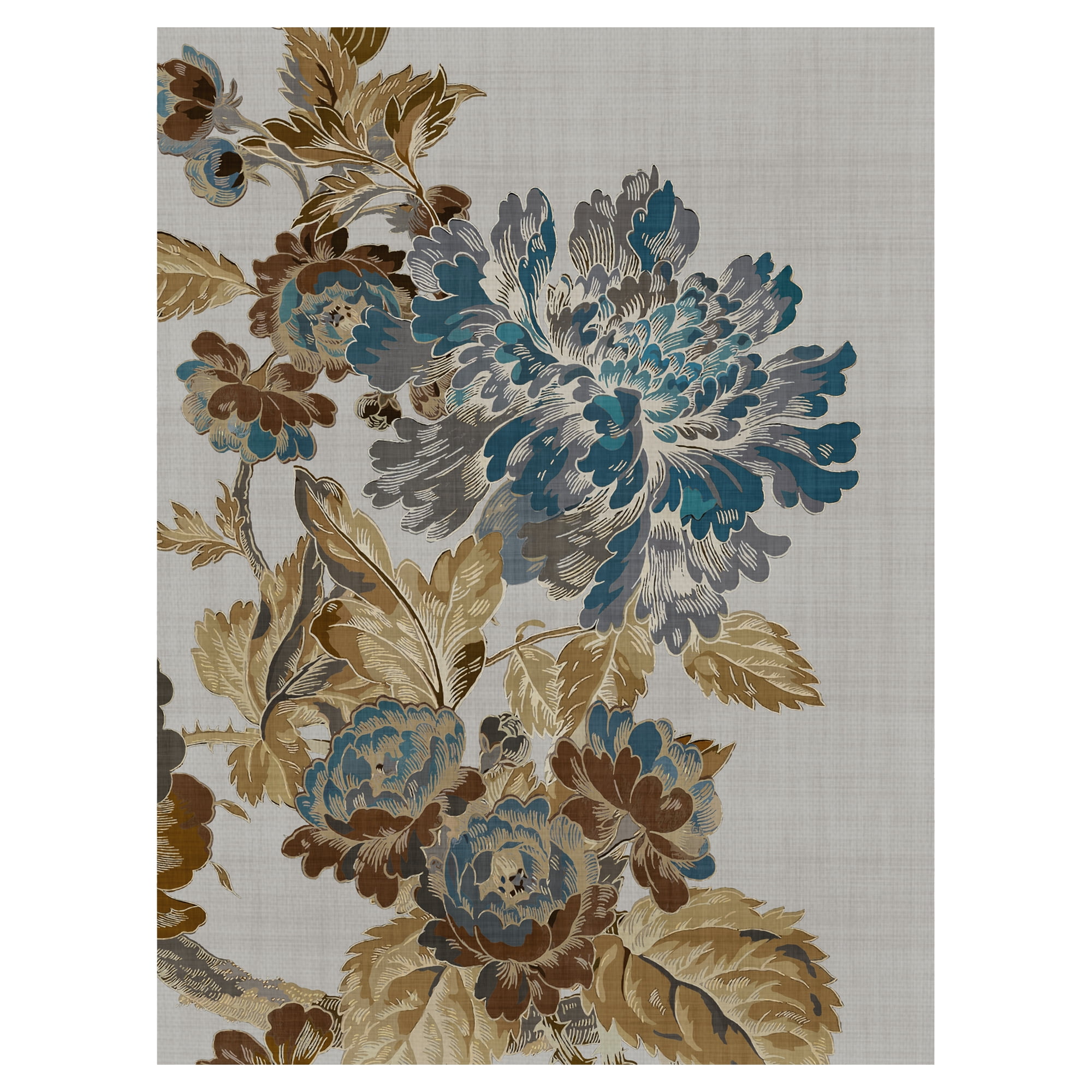 Floral Lines II by Tania Bello Canvas Art Print