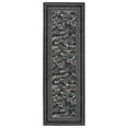 thumbnail image 1 of Floral Living Room Rugs, Washable Large Non-Slip Accent Dining Room Rug, Soft Low-Pile Decorative Rugs, Bordered Water Lily Print Rug for Home, 1 of 8