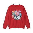 thumbnail image 1 of Floral Love Sweatshirt, Valentine's Day Sweatshirt, Love Flower Sweatshirt, 1 of 54