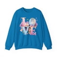 thumbnail image 1 of Floral Love Sweatshirt, Valentine's Day Sweatshirt, Love Flower Sweatshirt, 1 of 54