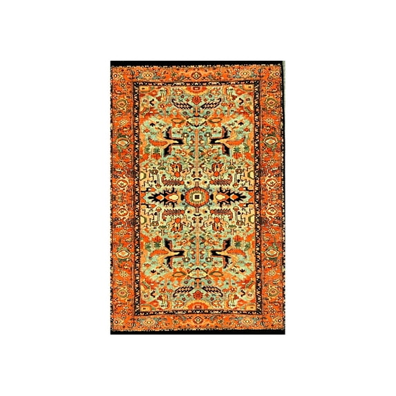 Floral Machine Washable Area Rug