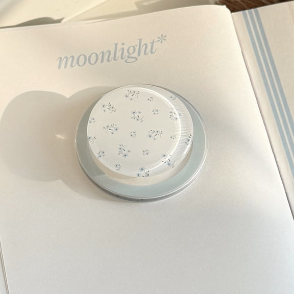 Floral Mag Safe Compatible Magnetic Phone Grip - Retractable Acrylic Airbag Stand, Cute Ins Style Flower Pattern for iPhone (8 Colors)