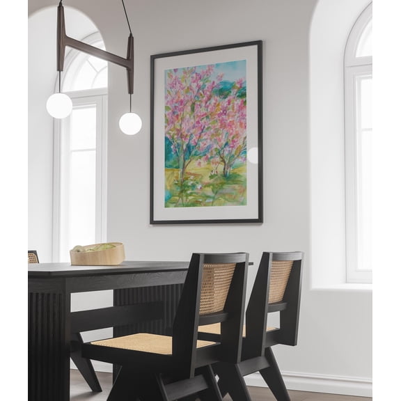 Floral Magic Springtime Nature Design Colorful Flower Composition Harmonious Living Atmosphere Poster Unframed Paper Print