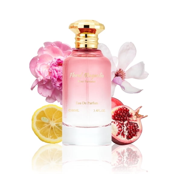 Floral Magnolia, Eau De Parfum For Women (3.4 Fl Oz / 100 ML) With Notes Of Yuzu, Lotus, Peony