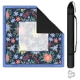 thumbnail image 1 of Floral Mahjong Mat with Rules, 31.5*31.5in Anti Slip American Mahjong Mat for Table, Noise Reduction, Neoprene Mah jongg Mats with Carrying Bag & 3 Dices, Mahjong Set Gift, Board Tile Games Mats, 1 of 7