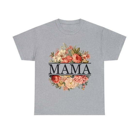 Floral Mama Shirt, Mom Shirt Vintage Gift, Mother's Day Gift ID-0201-UNN5