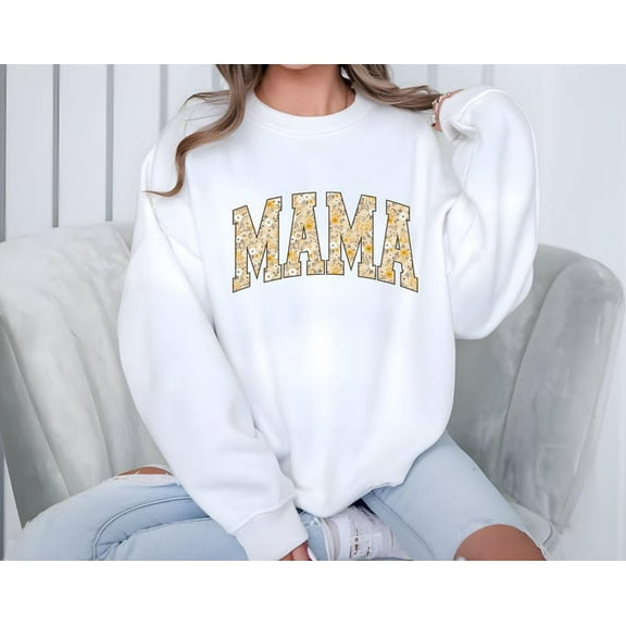 Floral Mama Sweatshirt, Floral Mother'S Day Gift, Family Love Hoodie, Motherhood Sweatshirt, Nana Sweatshirt, Cute Mom Sweatshirt, Sweatshirt Size S-5Xl