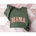 thumbnail image 1 of Floral Mama Sweatshirt and Hoodie, Cute Mom Sweatshirt, Mother's Day Gift, Mommy Shirt, New Mom Gift, Gift for Mother, Mama Shirt, 1 of 5