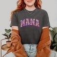 thumbnail image 1 of Floral Mama T-Shirt, Soft Floral Mama Shirt, Trendy Vintage Style Tee For Moms, Vintage Mom Fashion, Mama Tee, 1 of 5