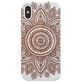 thumbnail image 1 of Floral Mandala 2 - Engraved Phone Model: iPhone Xs Max, Color: White, 1 of 1