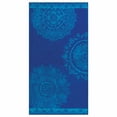 thumbnail image 1 of Floral Mandala Egyptian Cotton Oversized Beach Towel Set, Blue and Teal, 2-Pieces Default Title, 1 of 5