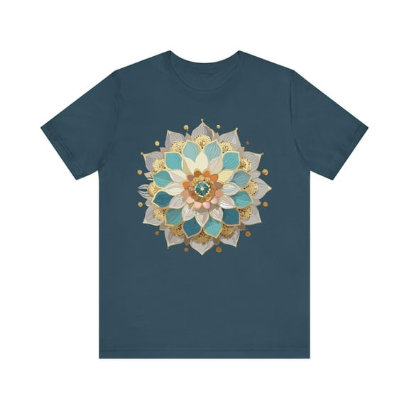 Floral Mandala Shirt, Flowers Mandala Shirt