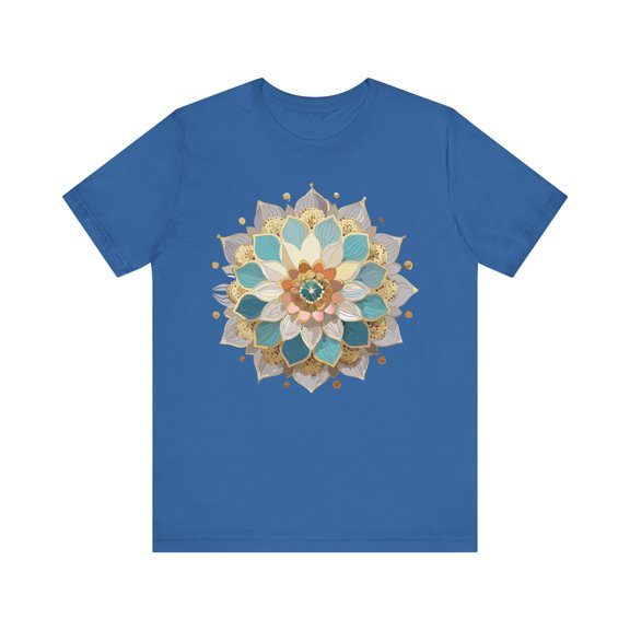 Floral Mandala Shirt, Flowers Mandala Shirt