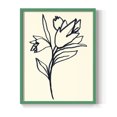 thumbnail image 1 of Floral Marker I in Paper Solid Wood 8 x 10 Framed Print, 1 of 6