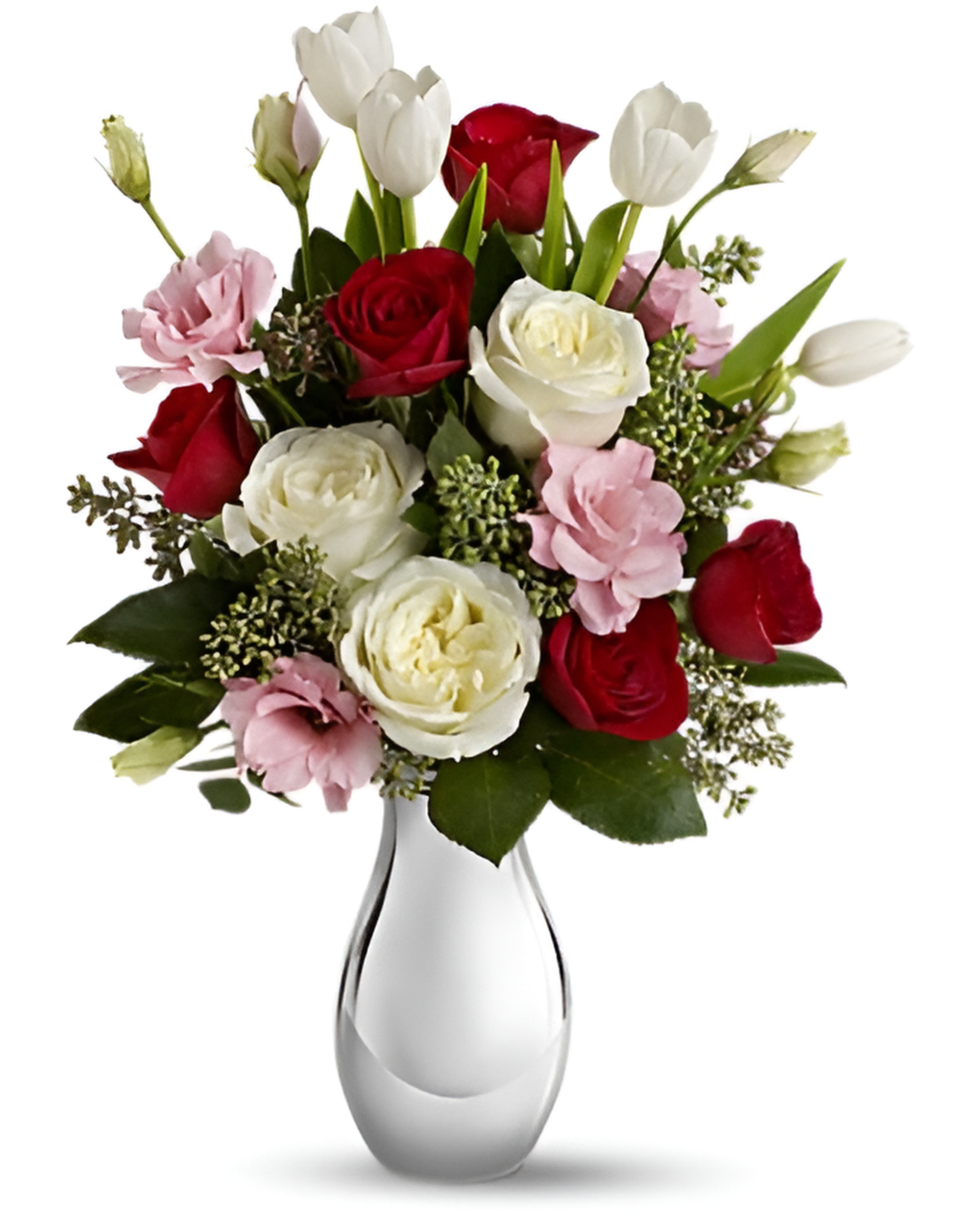 Teleflora Roses Floral Masters Teleflora's Love Forever Bouquet with Red Roses ...