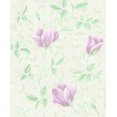 thumbnail image 1 of Floral Mauve, Green, Beige Tulips Wallpaper Roll, 1 of 2