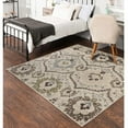thumbnail image 1 of BNM Vintage Floral Damask Indoor Area Rug, 5' x 5' Square, Multi-Colored, 1 of 6