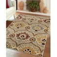 thumbnail image 1 of BNM Vintage Floral Damask Indoor Area Rug, 8' x 10', Camel, 1 of 6