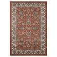 thumbnail image 1 of Floral Medallion Border Lille Area Rug, 5' x 8', Salmon, 1 of 5