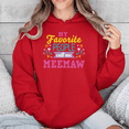 thumbnail image 1 of Floral Meemaw Favorite People Call Me Meemaw Cute Holiday Family Hoodie Shirt, up to size 5XL, 1 of 2