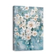 thumbnail image 1 of Floral Melody Canvas Print Painting for Bathroom Decor, Perfect Addition to Living Room, Bedroom, Kitchen, or Office, 16x12 inches, 1 of 7