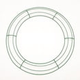 thumbnail image 1 of Floral Metal Wreath Form Green 14 Inches, 1 of 2