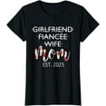 Floral Mom Est 2025 Funny New Mom Est. 2025 Mother's Day TShirt