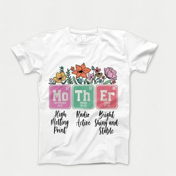 Floral Mother T-shirt, Mother's Day Shirt, Mother Elements Tshirt, Mothers Day Gift, Inspirational Mama Crewneck, Mo Th Er Elements Tee, Gifts for Mom
