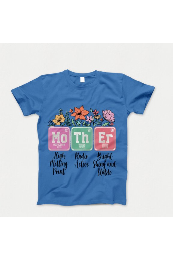 Floral Mother T-shirt, Mother's Day Shirt, Mother Elements Tshirt, Mothers Day Gift, Inspirational Mama Crewneck, Mo Th Er Elements Tee, Gifts for Mom