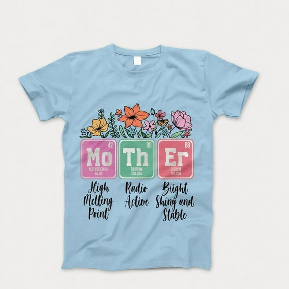 Floral Mother T-shirt, Mother's Day Shirt, Mother Elements Tshirt, Mothers Day Gift, Inspirational Mama Crewneck, Mo Th Er Elements Tee, Gifts for Mom