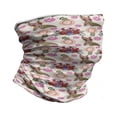thumbnail image 1 of Floral Neck Gaiter, Bunny with Floral Headdress, Unisex, Multicolor, by Ambesonne, 1 of 3
