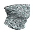 thumbnail image 1 of Floral Neck Gaiter, Doodle Garden Plants, Unisex, Seafoam White Black, by Ambesonne, 1 of 3