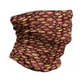 thumbnail image 1 of Floral Neck Gaiter, Fiery Flowers Concept, Unisex, Multicolor, by Ambesonne, 1 of 3
