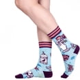 thumbnail image 1 of Floral Nightingale Crew Socks, 1 of 9
