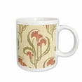 thumbnail image 1 of 3drose, Floral Nouveau, 15oz Mug, 1 of 6