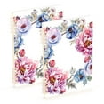 thumbnail image 1 of Floral Of Flowers Ring Binder Notebook Journey Note Diary College Ruled Spiral Notebook Study Loose Leaf Paper A5 60 Pages, 1 of 8
