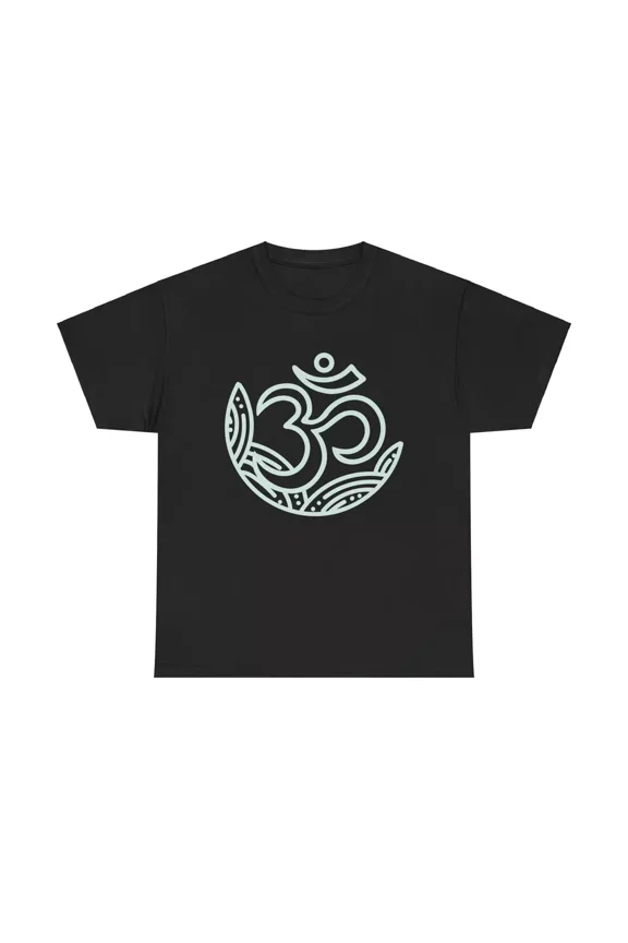 Floral Om Symbol T-Shirt